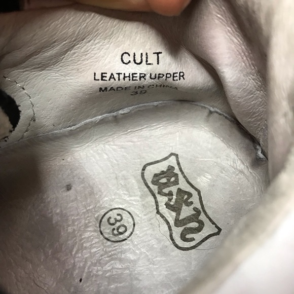 ASH chunky platform leather suede sneakers punk rock funky shoes emo goth cult - Picture 8 of 14